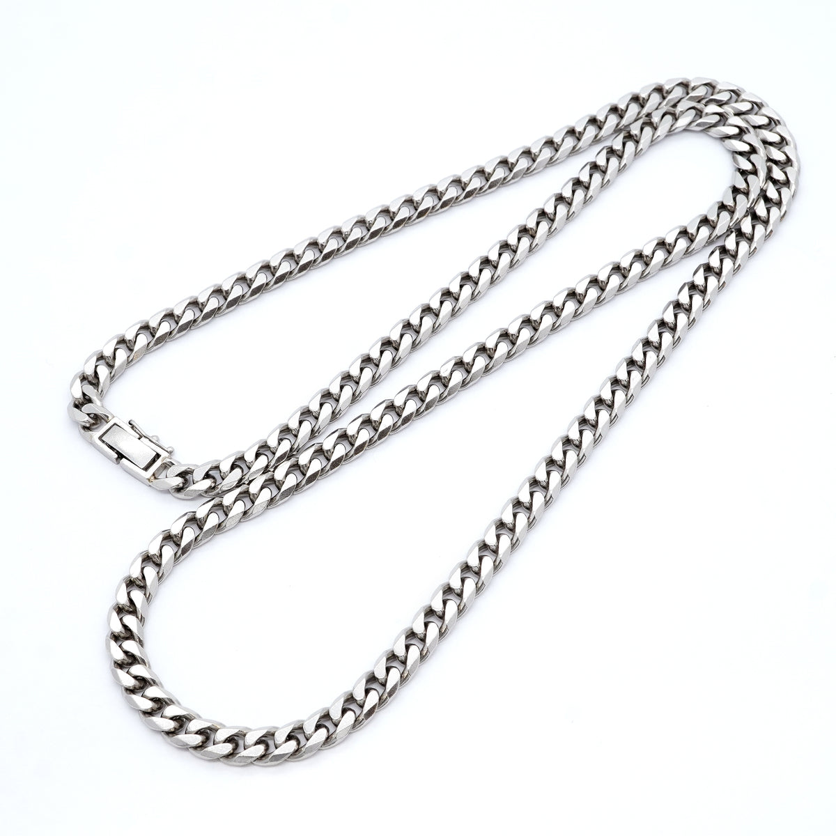 【6khi0044】喜平 ネックレス Pt850 プラチナ 8面 シングル 62.1cm 100.2g キヘイ【中古】メンズ レディース ユニセックス