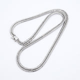 【6khi0049】喜平 ネックレス Pt850 プラチナ トリプル 12面 50.9cm 50.6g キヘイ【中古】メンズ レディース ユニセックス