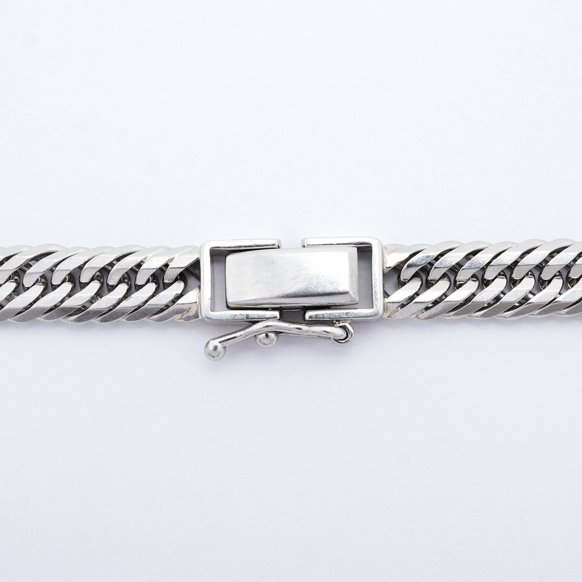 【6khi0049】喜平 ネックレス Pt850 プラチナ トリプル 12面 50.9cm 50.6g キヘイ【中古】メンズ レディース ユニセックス