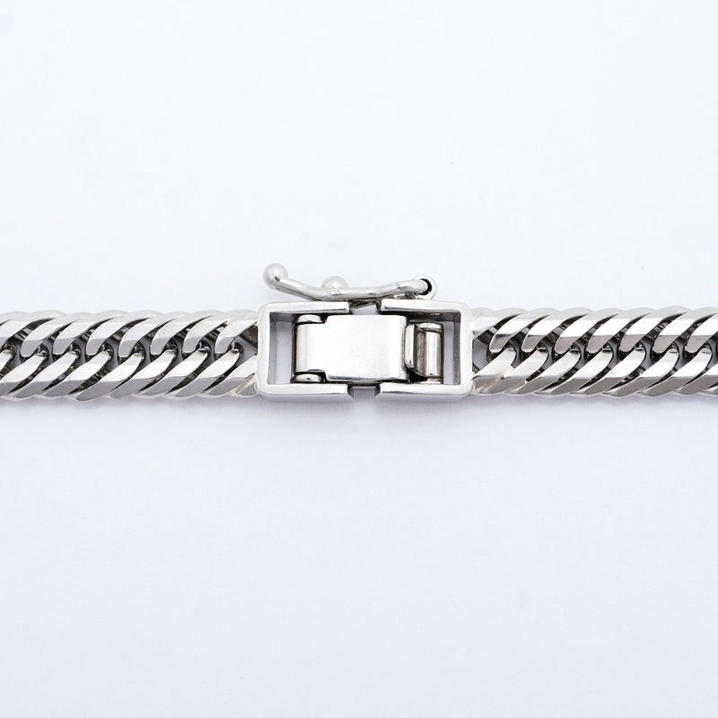 【6khi0049】喜平 ネックレス Pt850 プラチナ トリプル 12面 50.9cm 50.6g キヘイ【中古】メンズ レディース ユニセックス