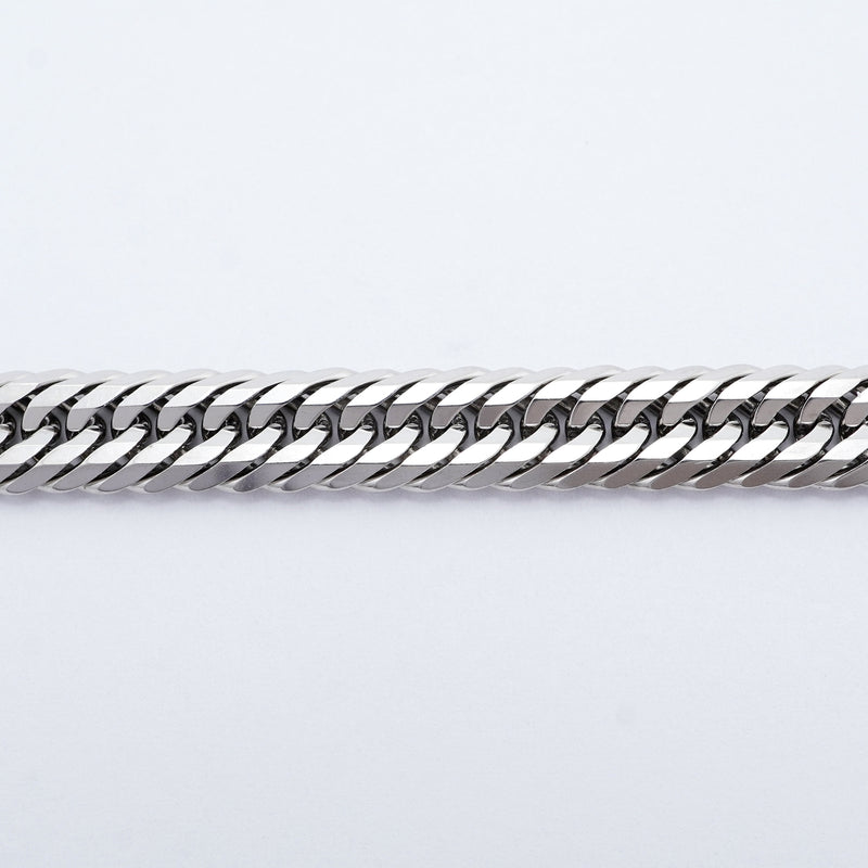 【6khi0049】喜平 ネックレス Pt850 プラチナ トリプル 12面 50.9cm 50.6g キヘイ【中古】メンズ レディース ユニセックス
