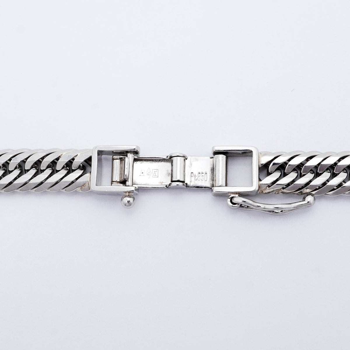 【6khi0049】喜平 ネックレス Pt850 プラチナ トリプル 12面 50.9cm 50.6g キヘイ【中古】メンズ レディース ユニセックス
