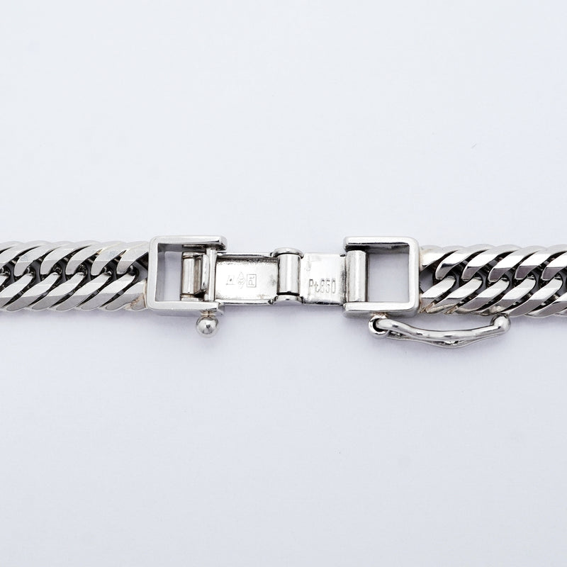 【6khi0049】喜平 ネックレス Pt850 プラチナ トリプル 12面 50.9cm 50.6g キヘイ【中古】メンズ レディース ユニセックス