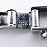 【6khi0049】喜平 ネックレス Pt850 プラチナ トリプル 12面 50.9cm 50.6g キヘイ【中古】メンズ レディース ユニセックス