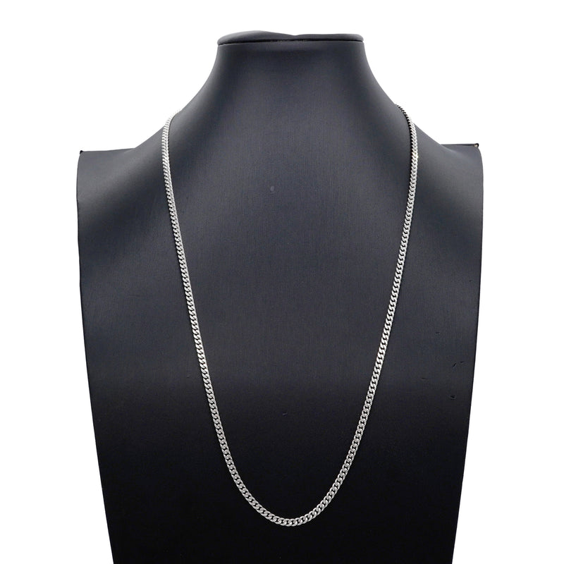 【6khi0050】喜平 ネックレス Pt850 プラチナ 2面 シングル 59.7cm 30g キヘイ【中古】メンズ レディース ユニセックス