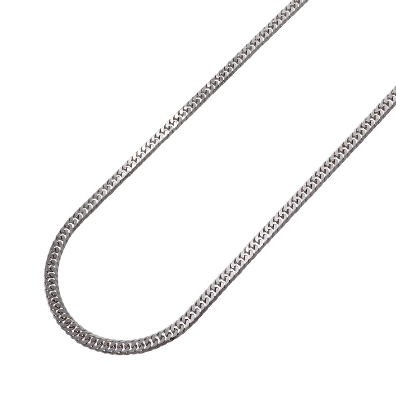 【6khi0053】喜平 ネックレス Pt850 プラチナ 6面 ダブル 50.1cm 21g キヘイ【中古】メンズ レディース ユニセックス