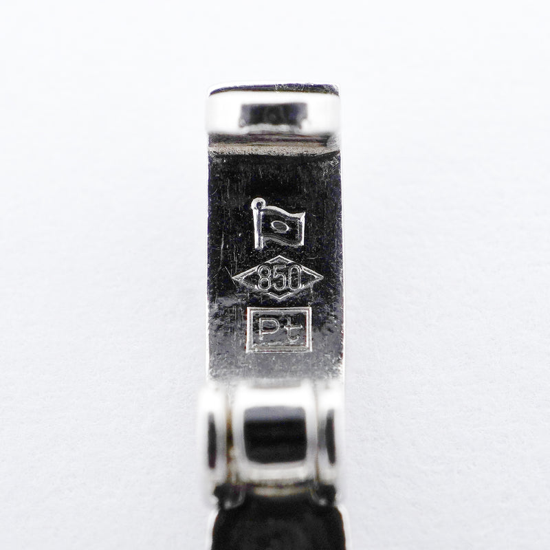 【6khi0053】喜平 ネックレス Pt850 プラチナ 6面 ダブル 50.1cm 21g キヘイ【中古】メンズ レディース ユニセックス