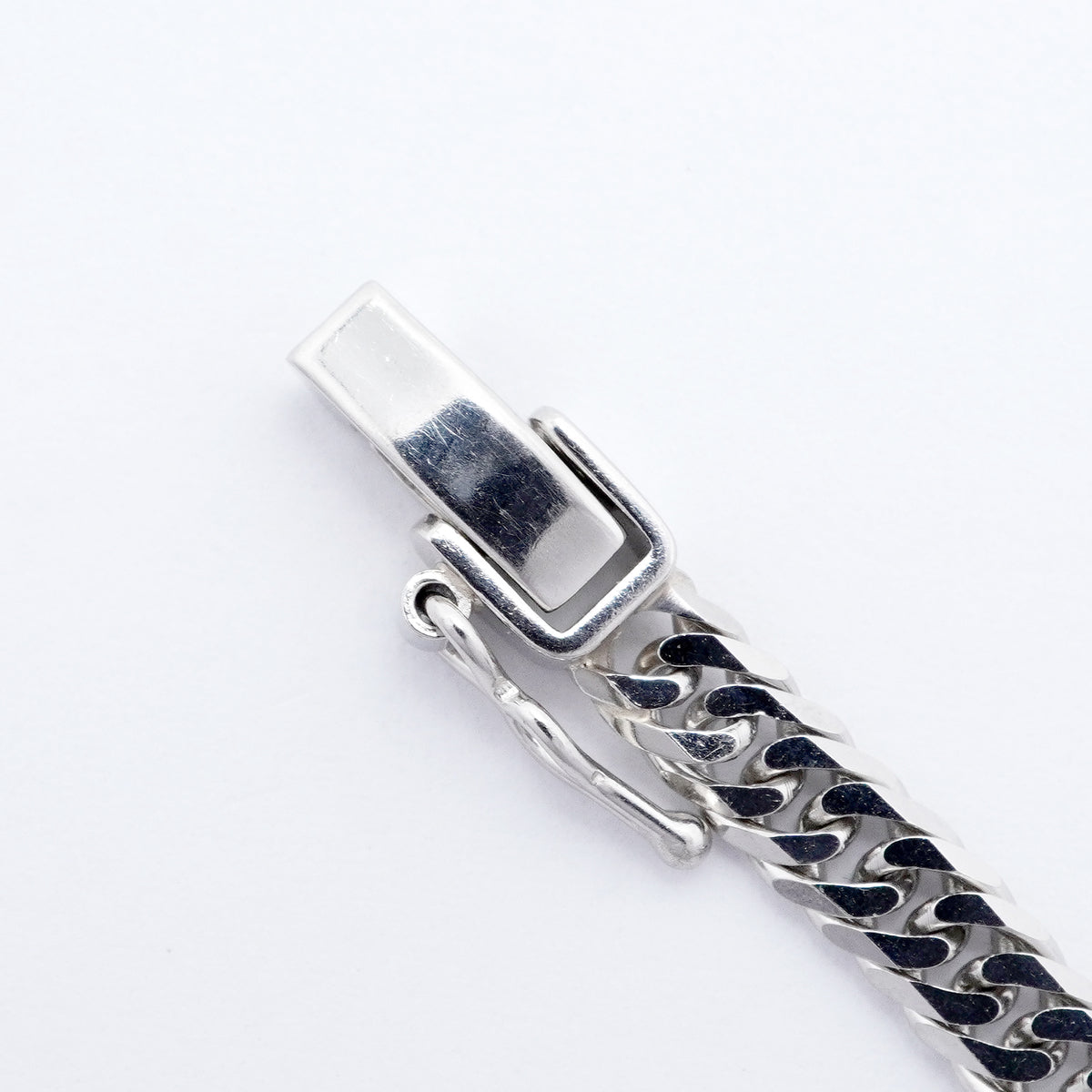 【6khi0053】喜平 ネックレス Pt850 プラチナ 6面 ダブル 50.1cm 21g キヘイ【中古】メンズ レディース ユニセックス