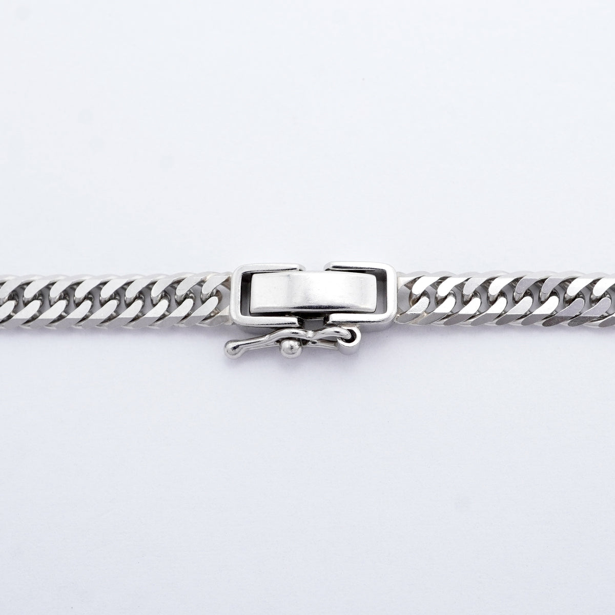 【6khi0053】喜平 ネックレス Pt850 プラチナ 6面 ダブル 50.1cm 21g キヘイ【中古】メンズ レディース ユニセックス
