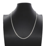 【6khi0056】喜平 ネックレス Pt850 プラチナ 6面 ダブル 50.6cm 20.4g キヘイ【中古】メンズ レディース ユニセックス