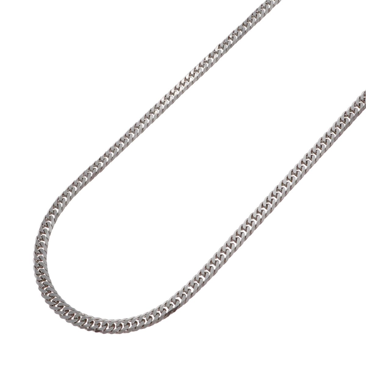 【6khi0056】喜平 ネックレス Pt850 プラチナ 6面 ダブル 50.6cm 20.4g キヘイ【中古】メンズ レディース ユニセックス