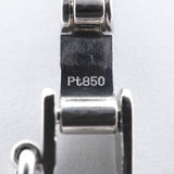 【6khi0056】喜平 ネックレス Pt850 プラチナ 6面 ダブル 50.6cm 20.4g キヘイ【中古】メンズ レディース ユニセックス