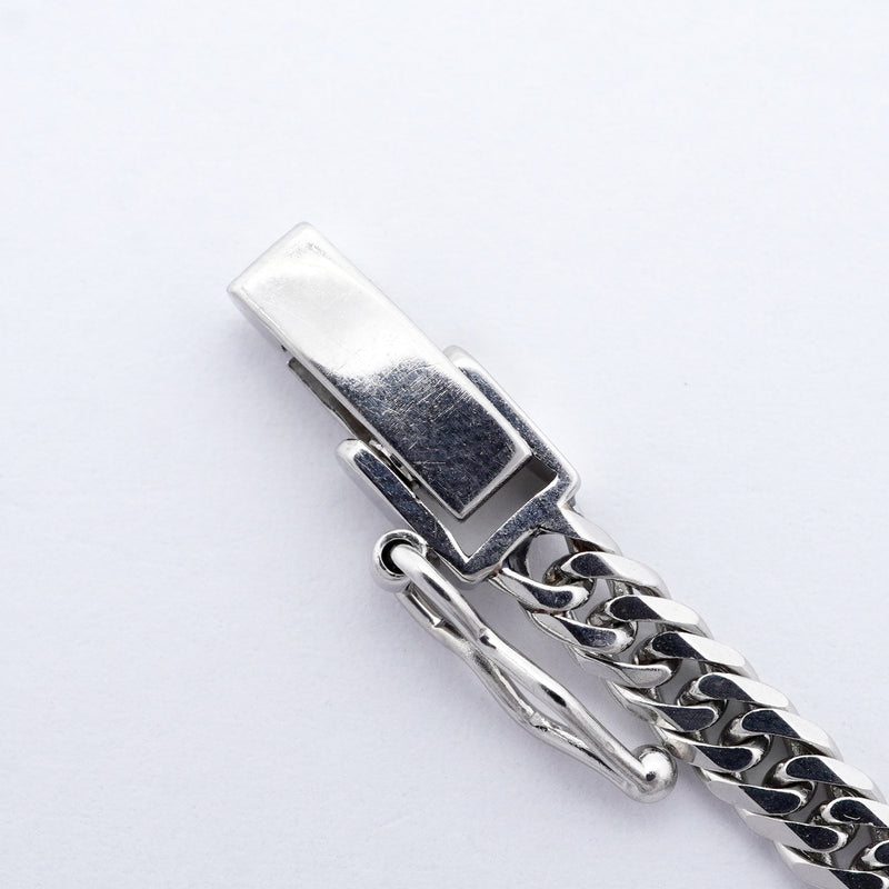【6khi0056】喜平 ネックレス Pt850 プラチナ 6面 ダブル 50.6cm 20.4g キヘイ【中古】メンズ レディース ユニセックス