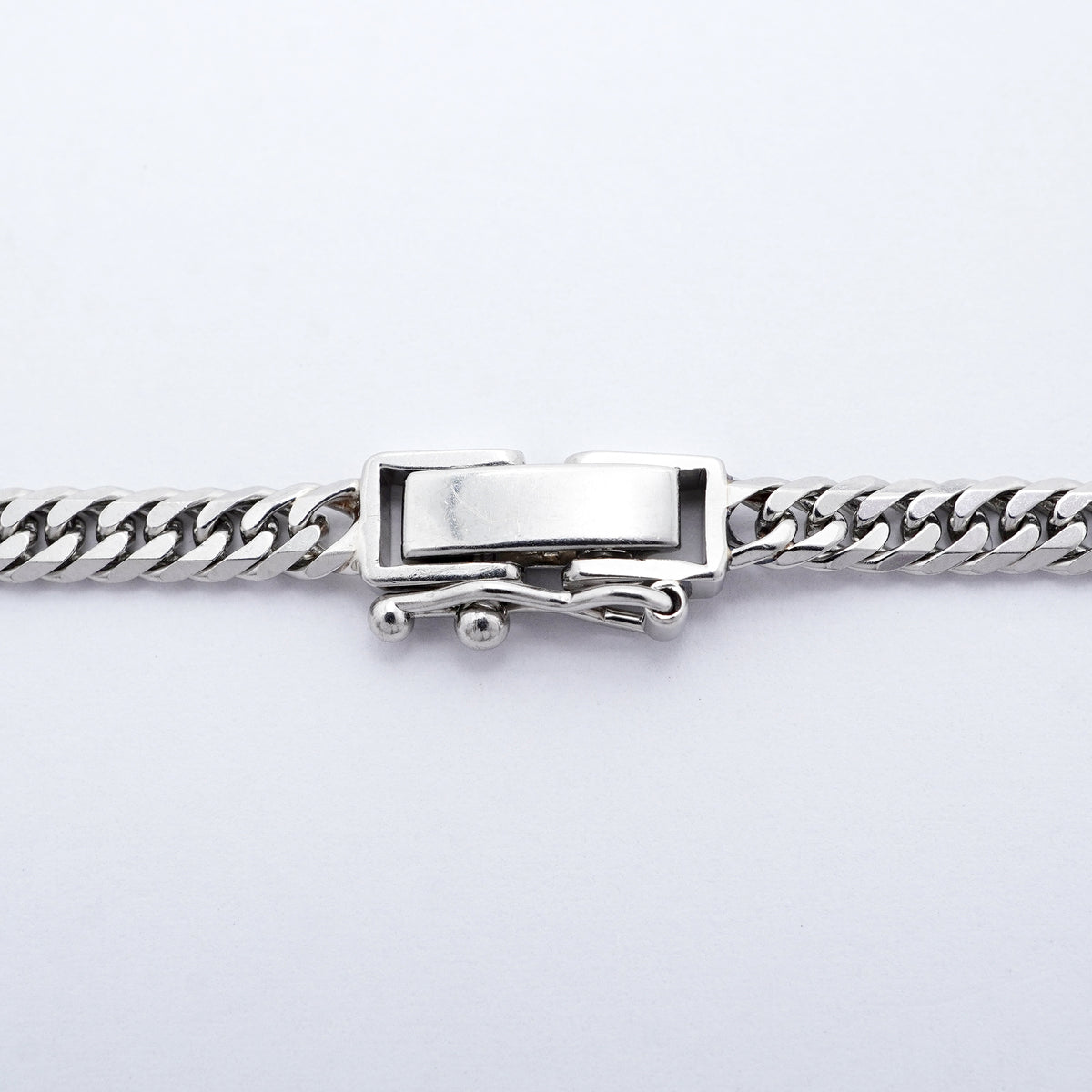 【6khi0056】喜平 ネックレス Pt850 プラチナ 6面 ダブル 50.6cm 20.4g キヘイ【中古】メンズ レディース ユニセックス
