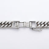 【6khi0065】喜平 ネックレス Pt850 プラチナ 6面 ダブル 54.8cm 109.1g キヘイ【中古】メンズ レディース ユニセックス