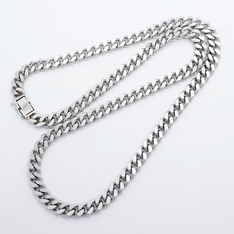 【6khi0067】喜平 ネックレス Pt850 プラチナ 2面 シングル 50.6cm 100.4g キヘイ【中古】メンズ レディース ユニセックス
