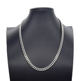 【6khi0067】喜平 ネックレス Pt850 プラチナ 2面 シングル 50.6cm 100.4g キヘイ【中古】メンズ レディース ユニセックス