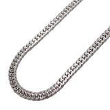 【6khi0068】喜平 ネックレス Pt850 プラチナ 6面 ダブル 51.4cm 99.7g キヘイ【中古】メンズ レディース ユニセックス