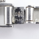 【6khi0068】喜平 ネックレス Pt850 プラチナ 6面 ダブル 51.4cm 99.7g キヘイ【中古】メンズ レディース ユニセックス
