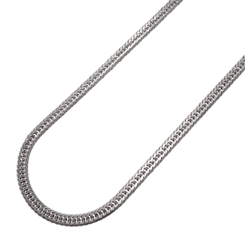 【6khi0069】喜平 ネックレス Pt850 プラチナ トリプル 12面 56.5cm 33g キヘイ【中古】メンズ レディース ユニセックス
