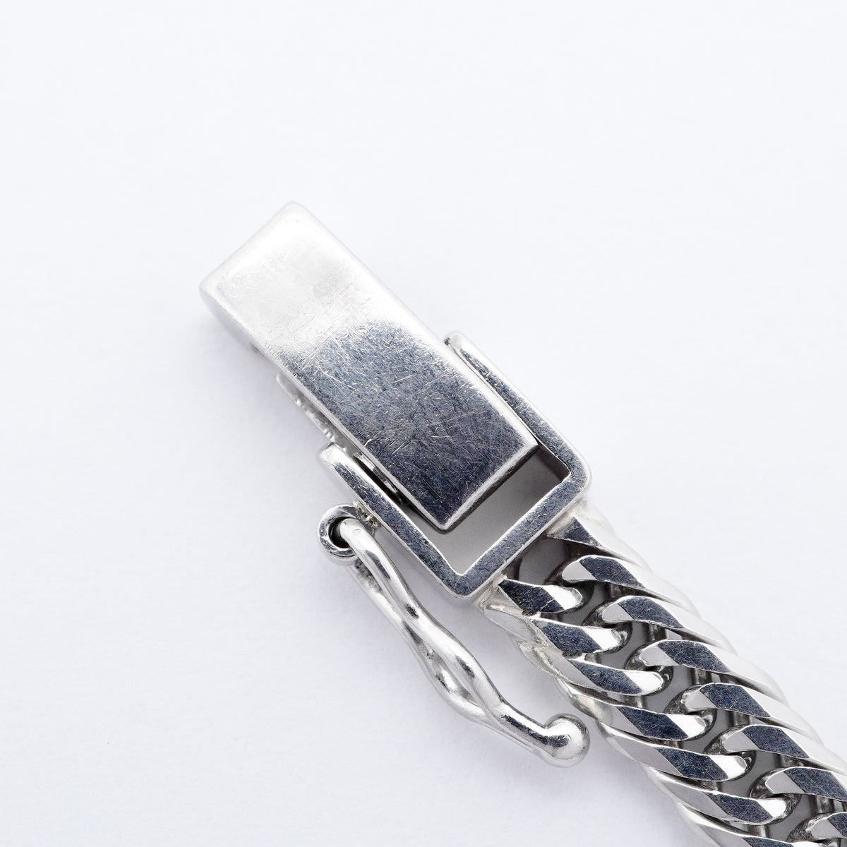 【6khi0069】喜平 ネックレス Pt850 プラチナ トリプル 12面 56.5cm 33g キヘイ【中古】メンズ レディース ユニセックス