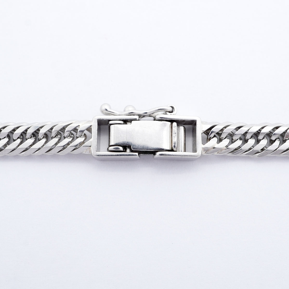 【6khi0069】喜平 ネックレス Pt850 プラチナ トリプル 12面 56.5cm 33g キヘイ【中古】メンズ レディース ユニセックス