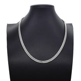 【6khi0073】喜平 ネックレス Pt900 プラチナ 8面 トリプル 50.5cm 50.8g キヘイ【中古】メンズ レディース ユニセックス