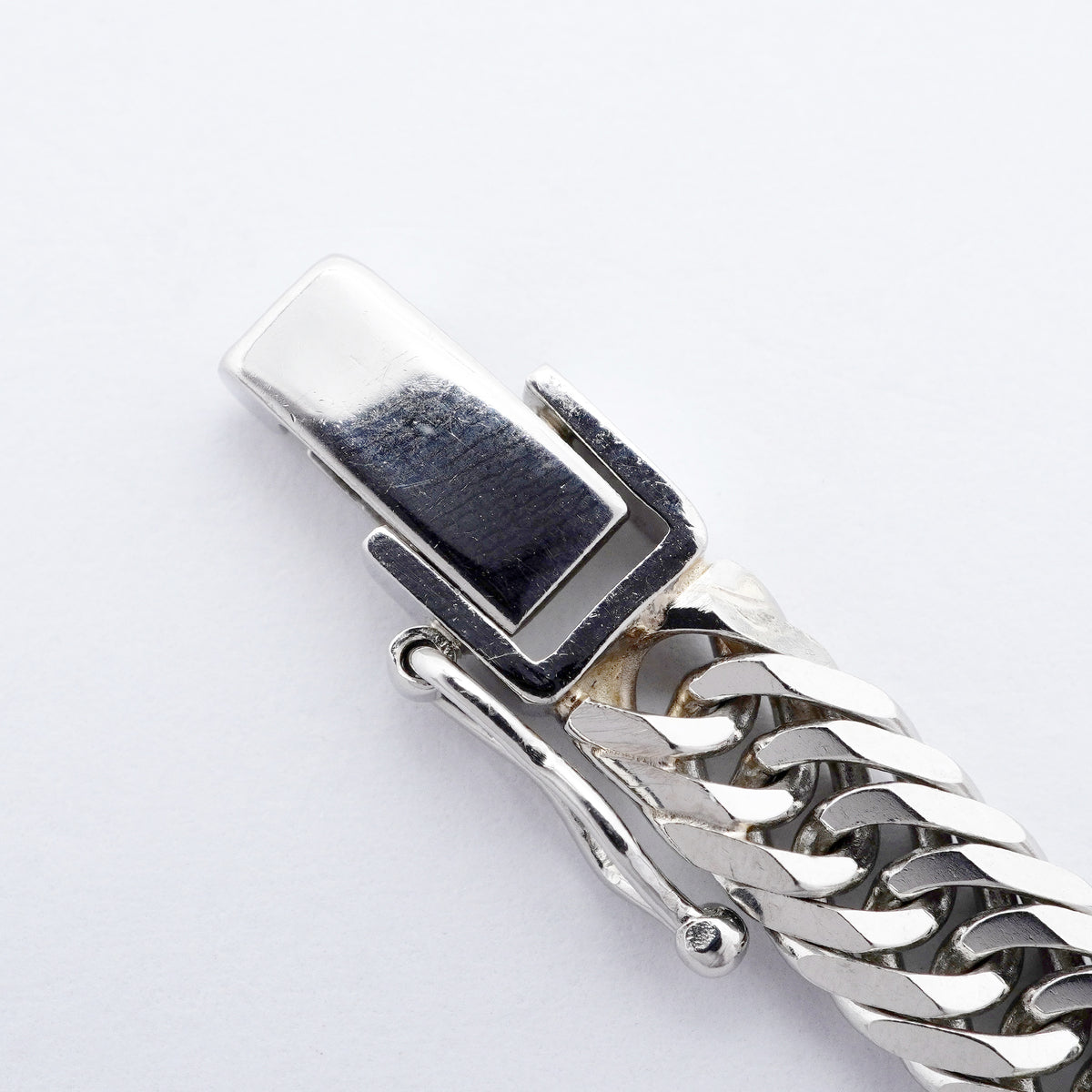 【6khi0073】喜平 ネックレス Pt900 プラチナ 8面 トリプル 50.5cm 50.8g キヘイ【中古】メンズ レディース ユニセックス