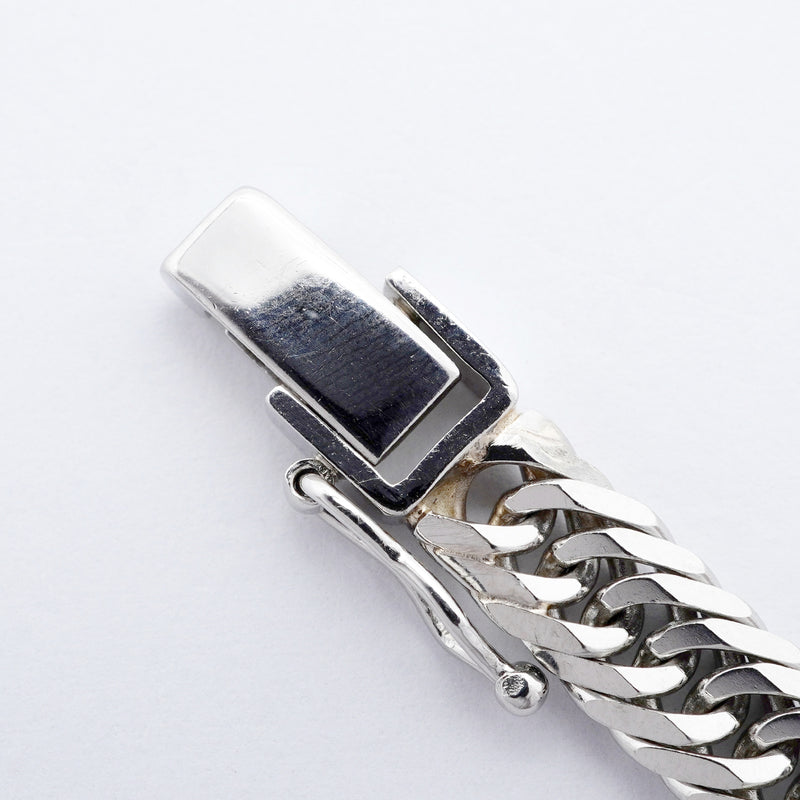 【6khi0073】喜平 ネックレス Pt900 プラチナ 8面 トリプル 50.5cm 50.8g キヘイ【中古】メンズ レディース ユニセックス