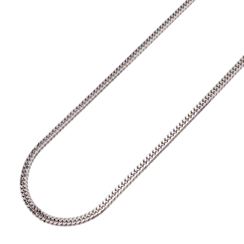 【6khi0074】喜平 ネックレス Pt850 プラチナ 6面 ダブル 45.5cm 23.5g キヘイ【中古】メンズ レディース ユニセックス