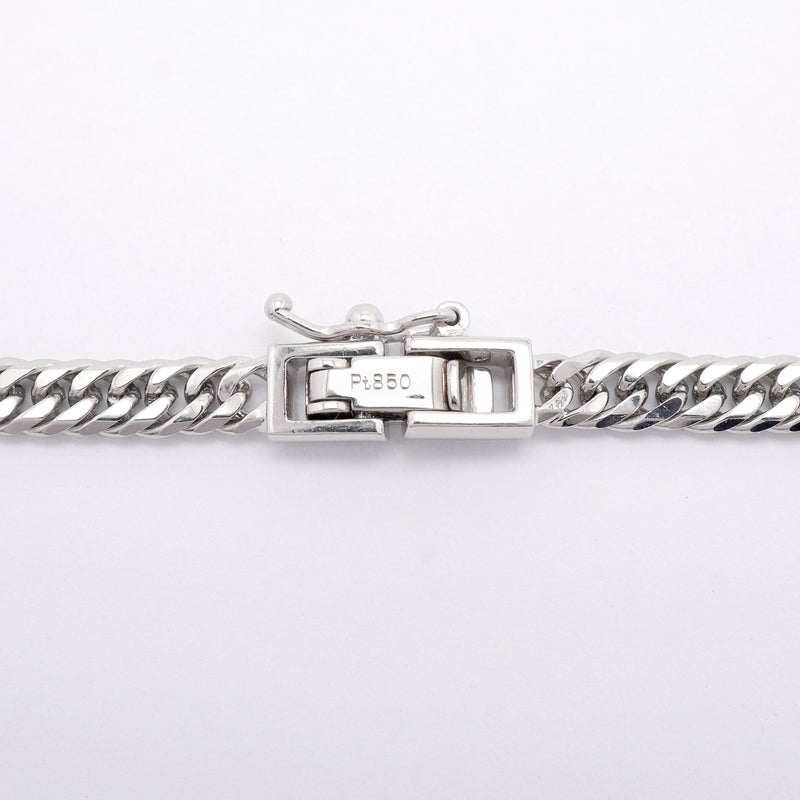 【6khi0074】喜平 ネックレス Pt850 プラチナ 6面 ダブル 45.5cm 23.5g キヘイ【中古】メンズ レディース ユニセックス