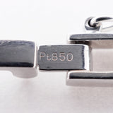【6khi0079】喜平 ネックレス Pt850 プラチナ 6面 ダブル 52.2cm 31g キヘイ【中古】メンズ レディース ユニセックス