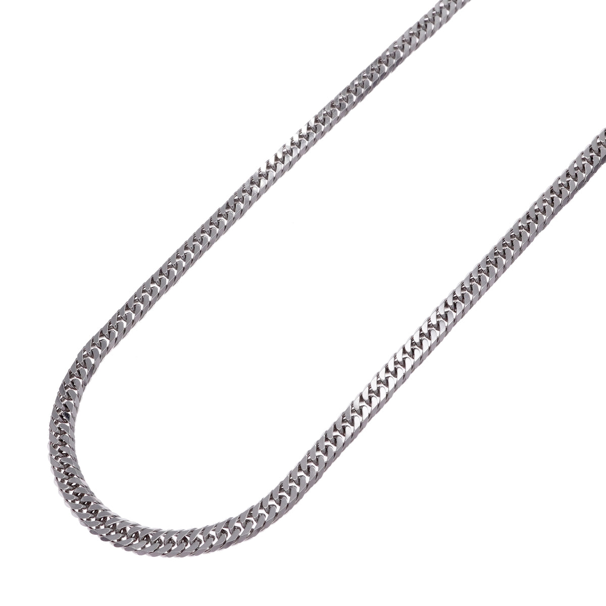 【6khi0082】喜平 ネックレス Pt850 プラチナ 6面 ダブル 50.4cm 30.7g キヘイ【中古】メンズ レディース ユニセックス