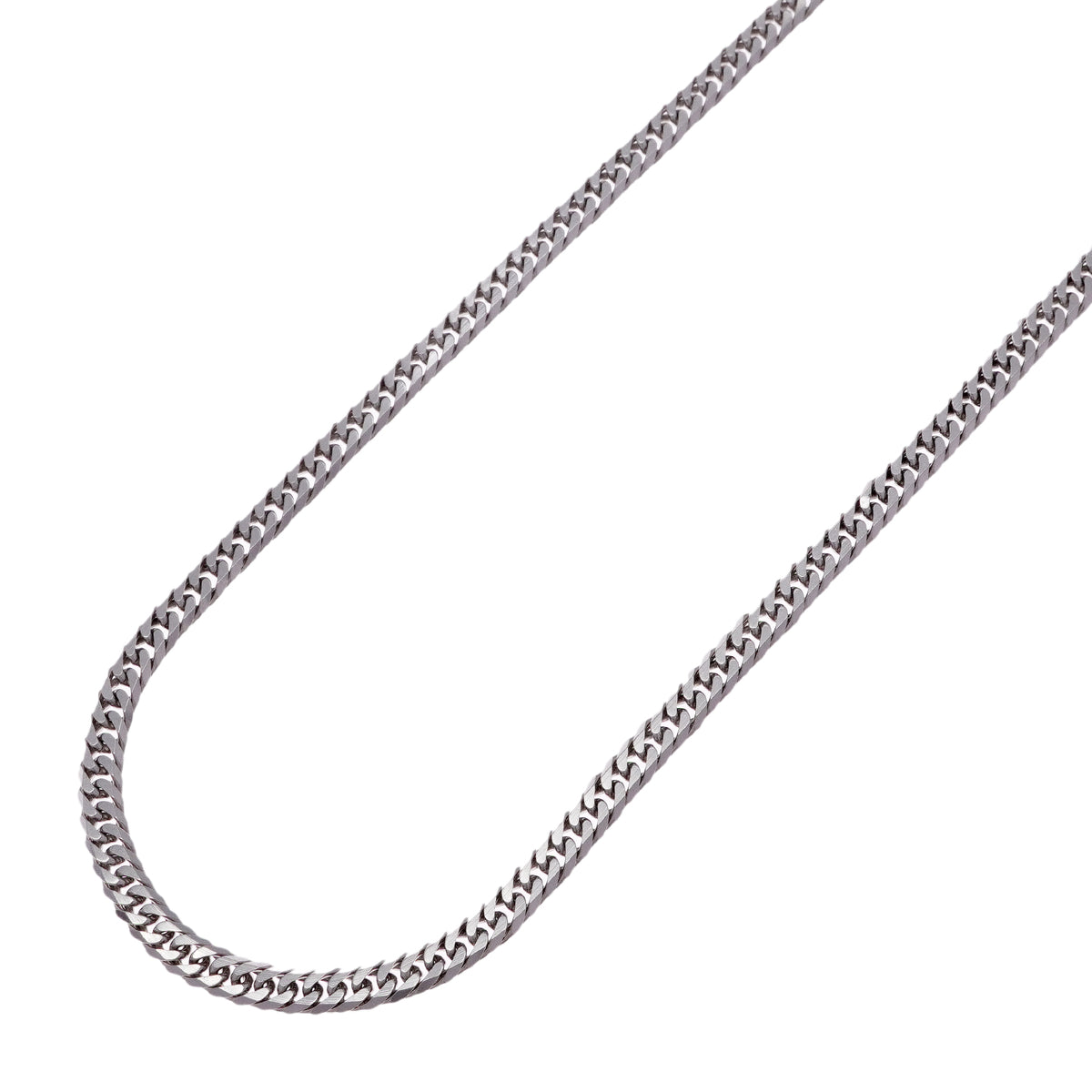 【6khi0083】喜平 ネックレス Pt850 プラチナ 6面 ダブル 51.4cm 30g キヘイ【中古】メンズ レディース ユニセックス