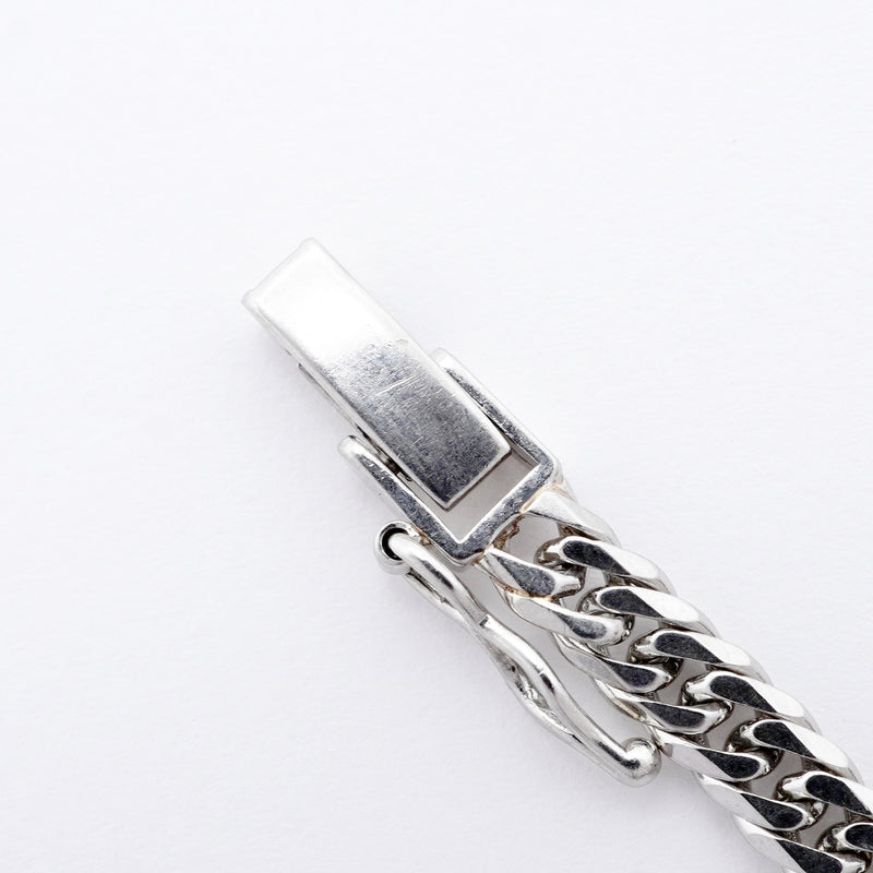 【6khi0083】喜平 ネックレス Pt850 プラチナ 6面 ダブル 51.4cm 30g キヘイ【中古】メンズ レディース ユニセックス