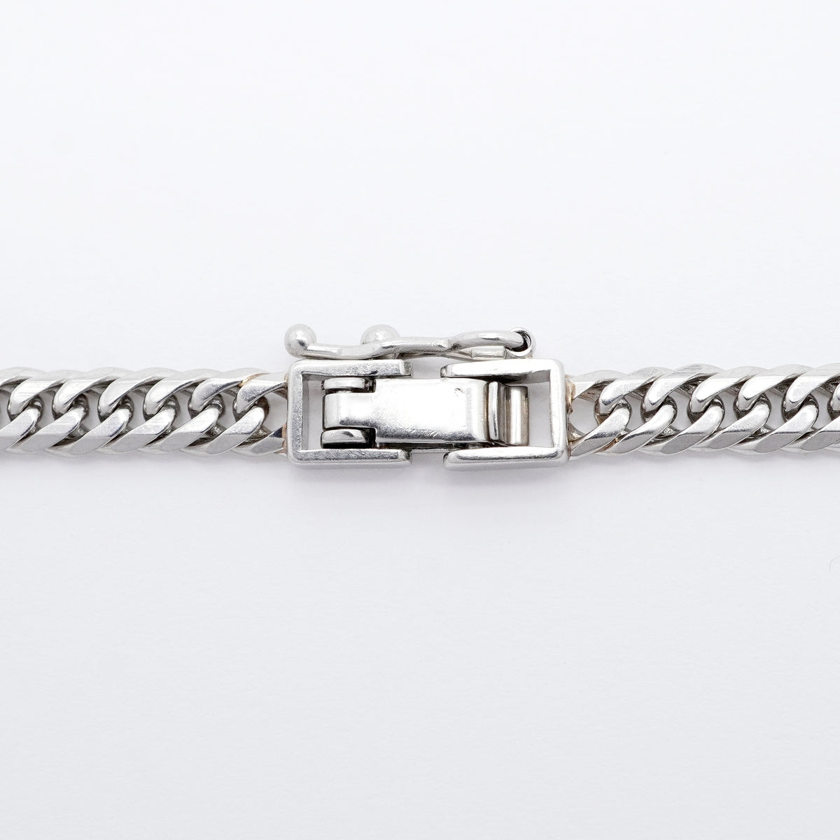 【6khi0083】喜平 ネックレス Pt850 プラチナ 6面 ダブル 51.4cm 30g キヘイ【中古】メンズ レディース ユニセックス