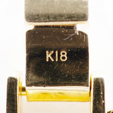 【6khi0084】喜平 ブレスレット K18 ゴールド トリプル 12面 20.6cm 51.2g キヘイ 18金【中古】メンズ レディース ユニセックス