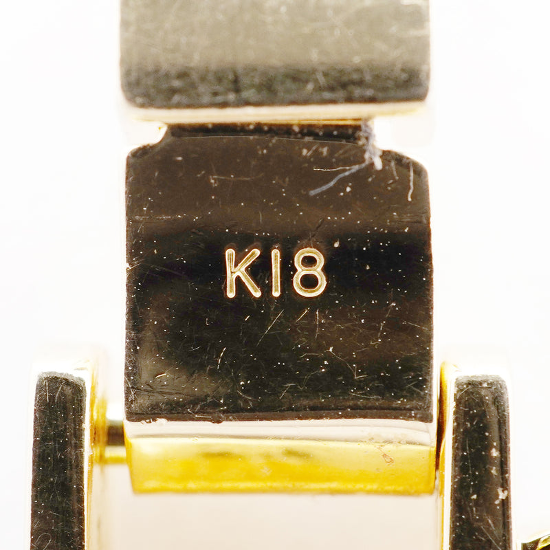 【6khi0084】喜平 ブレスレット K18 ゴールド トリプル 12面 20.6cm 51.2g キヘイ 18金【中古】メンズ レディース ユニセックス