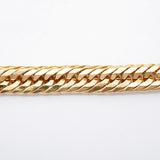 【6khi0084】喜平 ブレスレット K18 ゴールド トリプル 12面 20.6cm 51.2g キヘイ 18金【中古】メンズ レディース ユニセックス