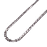 【6khi0089】喜平 ネックレス Pt850 プラチナ 8面 トリプル 50.2cm 101.2g キヘイ【中古】メンズ レディース ユニセックス