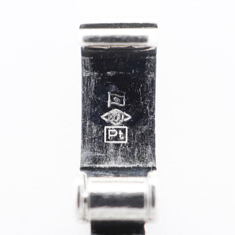【6khi0093】喜平 ブレスレット Pt850 プラチナ トリプル 12面 19.5cm 12.6g キヘイ【中古】メンズ レディース ユニセックス