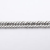 【6khi0093】喜平 ブレスレット Pt850 プラチナ トリプル 12面 19.5cm 12.6g キヘイ【中古】メンズ レディース ユニセックス