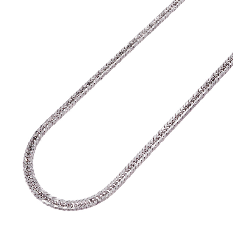 【6khi0097】喜平 ネックレス Pt850 プラチナ トリプル 12面 56cm 33.1g キヘイ【中古】メンズ レディース ユニセックス