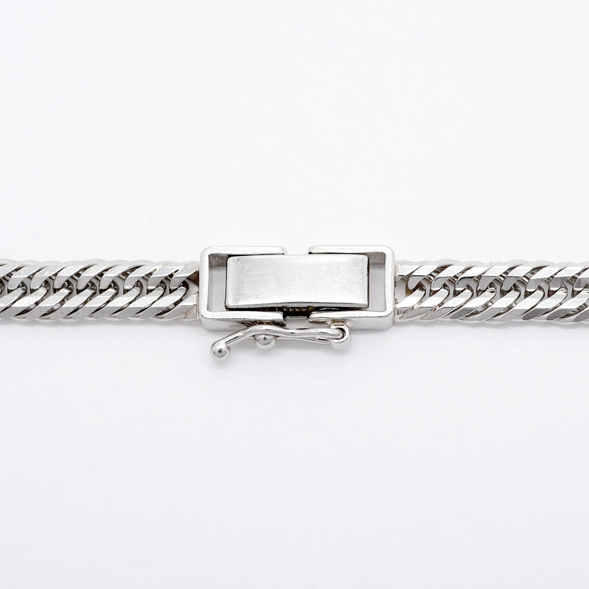 【6khi0097】喜平 ネックレス Pt850 プラチナ トリプル 12面 56cm 33.1g キヘイ【中古】メンズ レディース ユニセックス