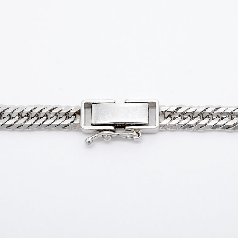 【6khi0097】喜平 ネックレス Pt850 プラチナ トリプル 12面 56cm 33.1g キヘイ【中古】メンズ レディース ユニセックス
