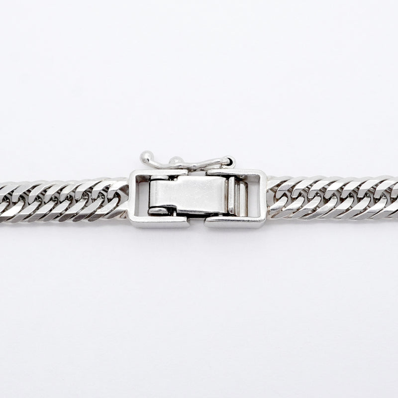 【6khi0097】喜平 ネックレス Pt850 プラチナ トリプル 12面 56cm 33.1g キヘイ【中古】メンズ レディース ユニセックス