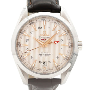 【6wab0163】オメガ シーマスター 231.13.43.22.02.004 ゴールド文字盤【中古】腕時計 メンズ