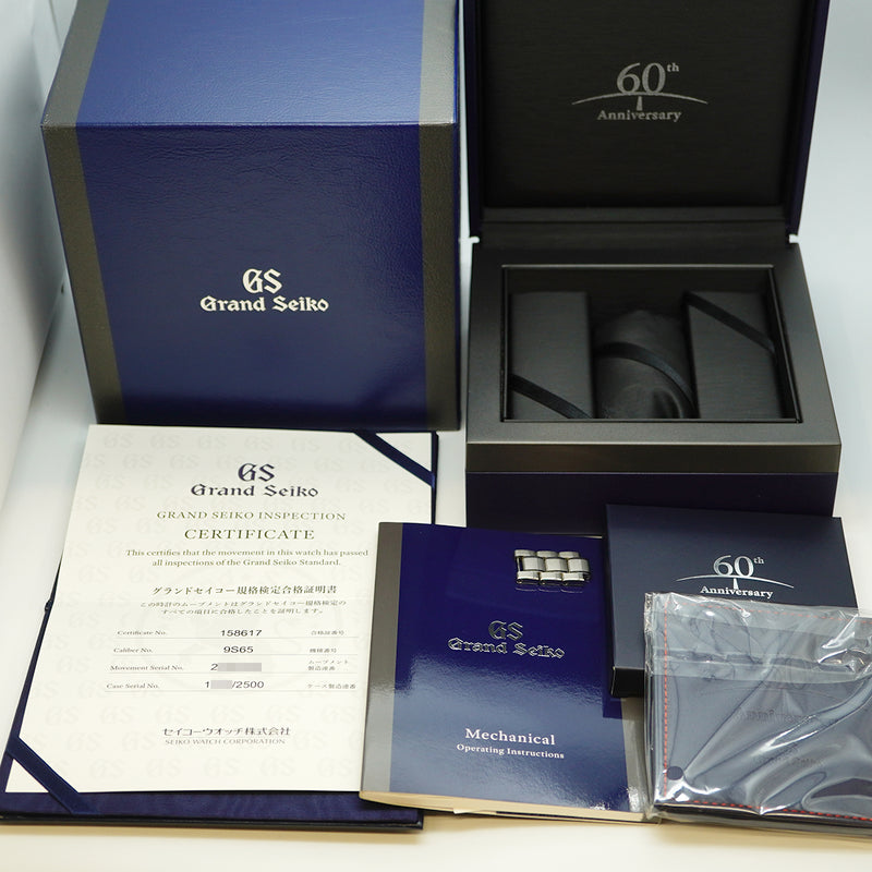 ★在庫処分★最終価格★SALE【6wbb0105】セイコー グランドセイコー SBGR321/9S65-00V0 ネイビー文字盤【中古】腕時計 メンズ