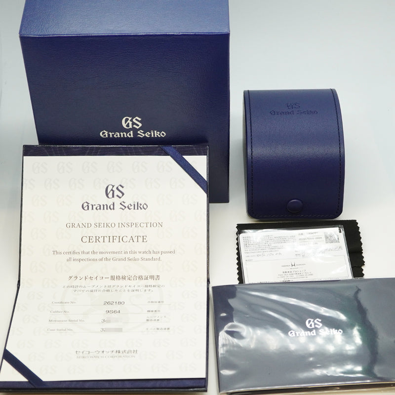 ★在庫処分★最終価格★SALE【6wbb0130】セイコー グランドセイコー SBGW283/9S64-00Z0 青文字盤【中古】腕時計 メンズ