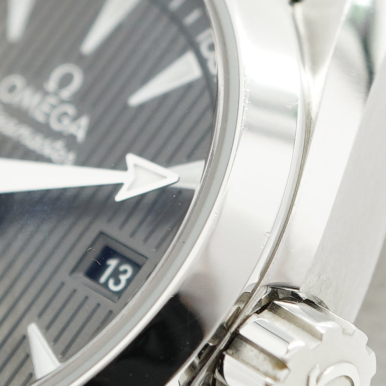 ★在庫処分★最終価格【6wbb0169】オメガ シーマスター 231.10.30.60.06.001 グレー文字盤【中古】腕時計 レディース